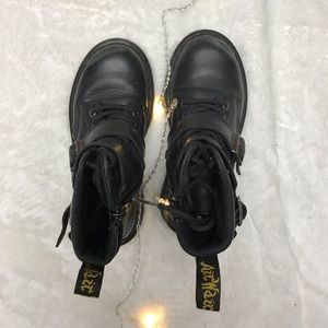 Size 12Y US black doc martens